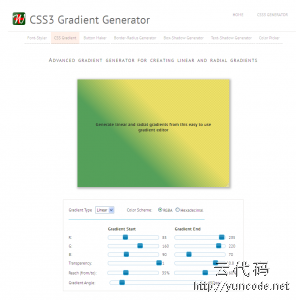 10 + 新鲜的 CSS3 生成器，用于简化Web前端设计