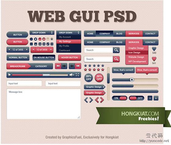 Web GUI PSD