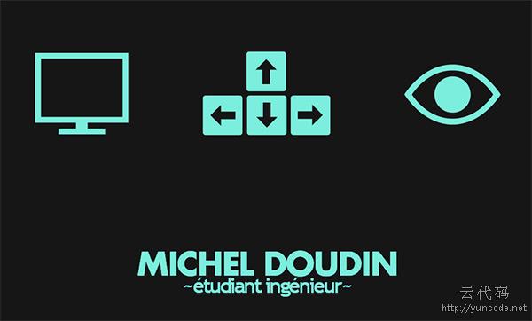 Portfolio de Michel Doudin in Creative Navigation In Web Design